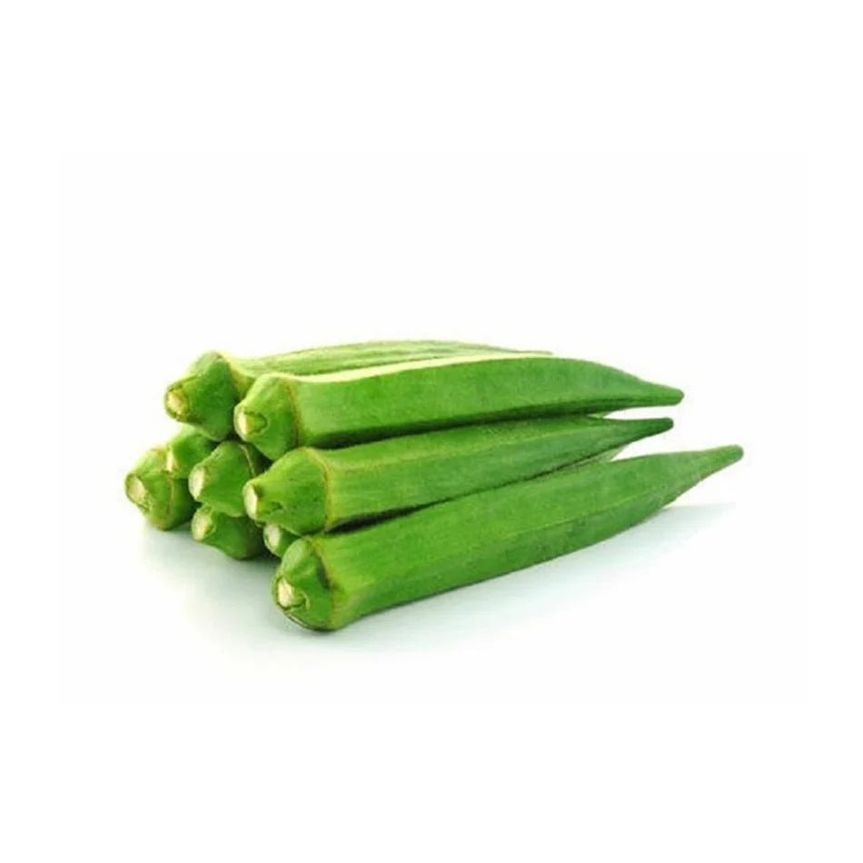 organic lady finger (bhindi,okra)