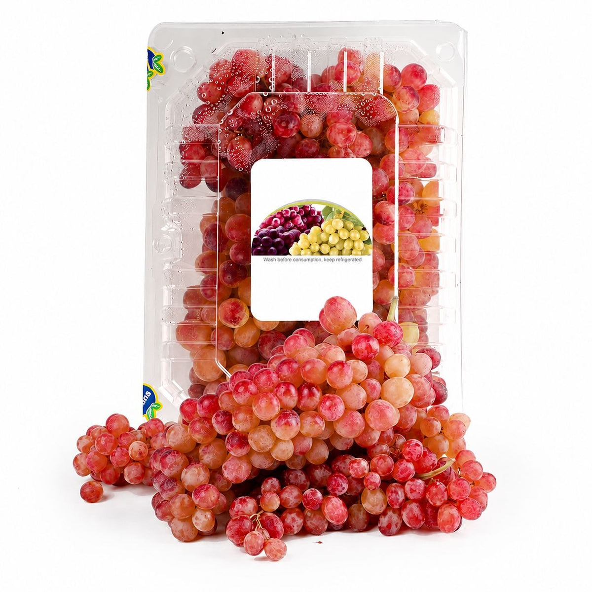 grapes red pp box