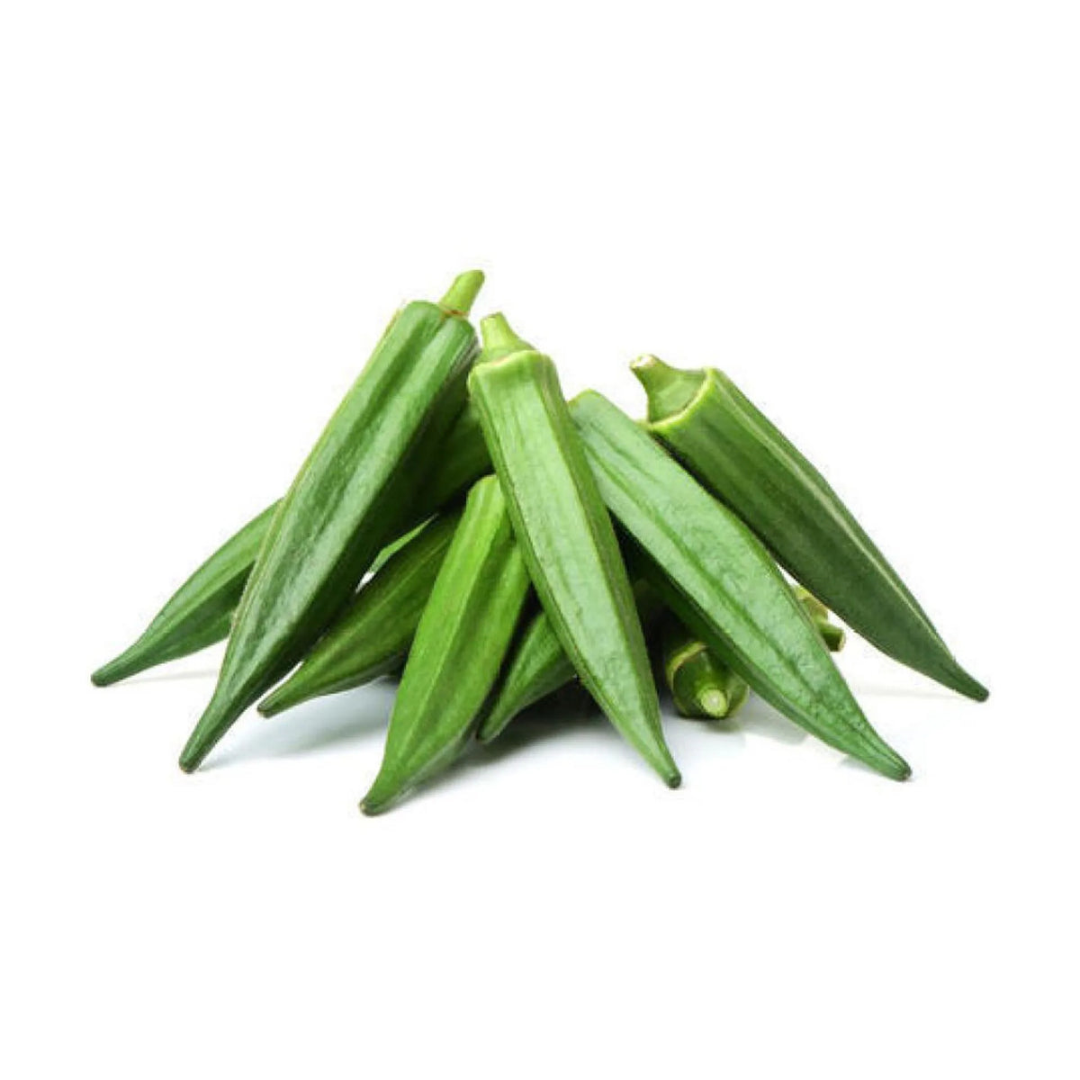 organic lady finger (bhindi,okra)